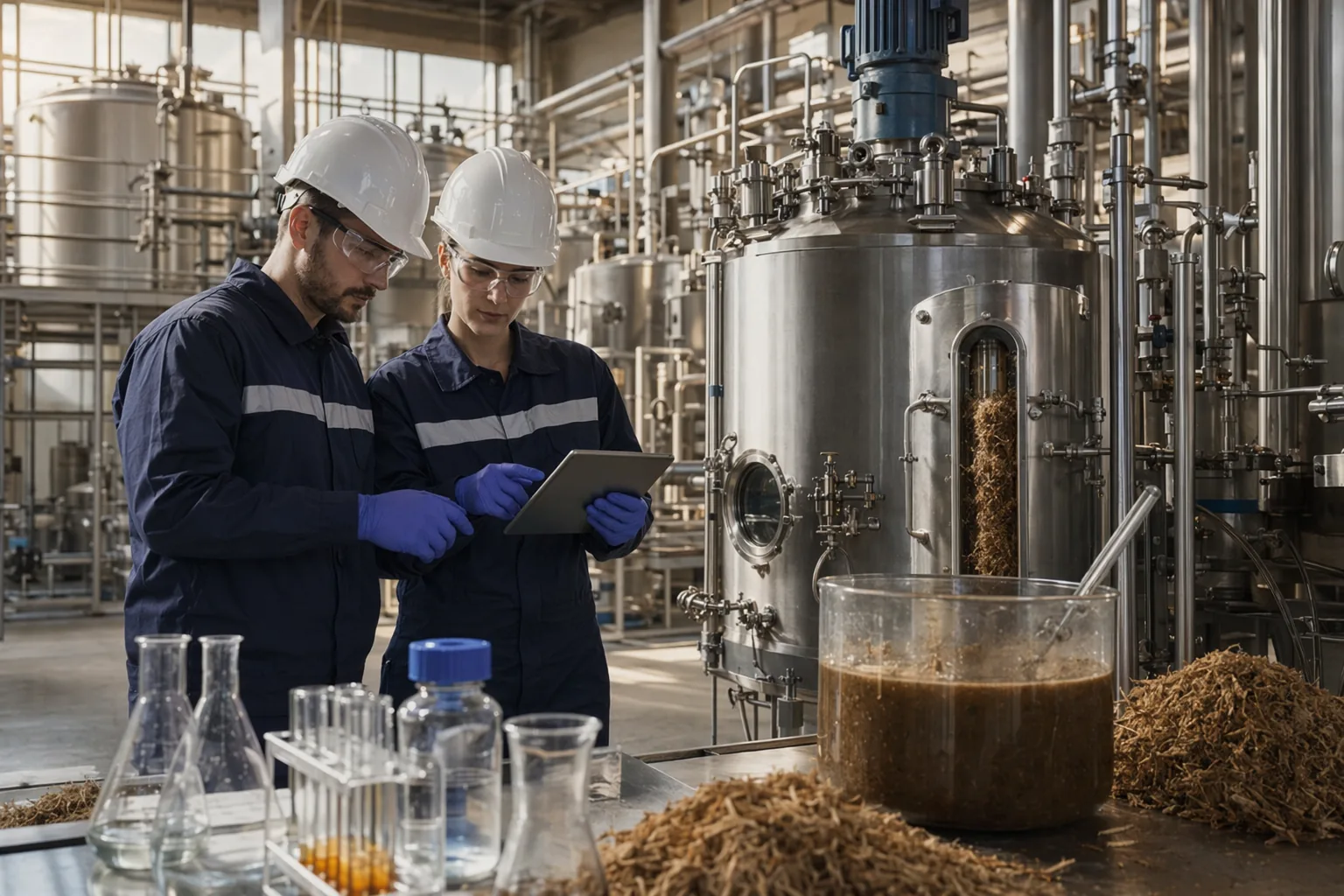 Industrielle biofuel-enzymer til cellulosisk ethanol: Procesguide